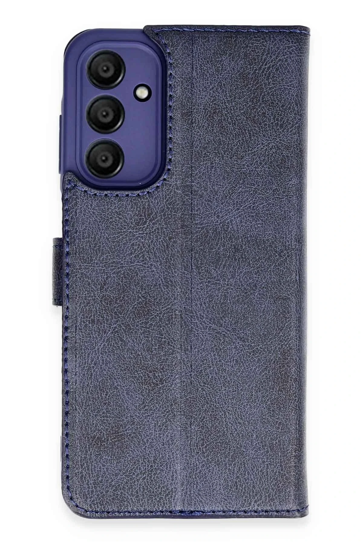 Newface Samsung Galaxy A15 4G Kılıf Trend S Plus Kapaklı Kılıf - Lacivert