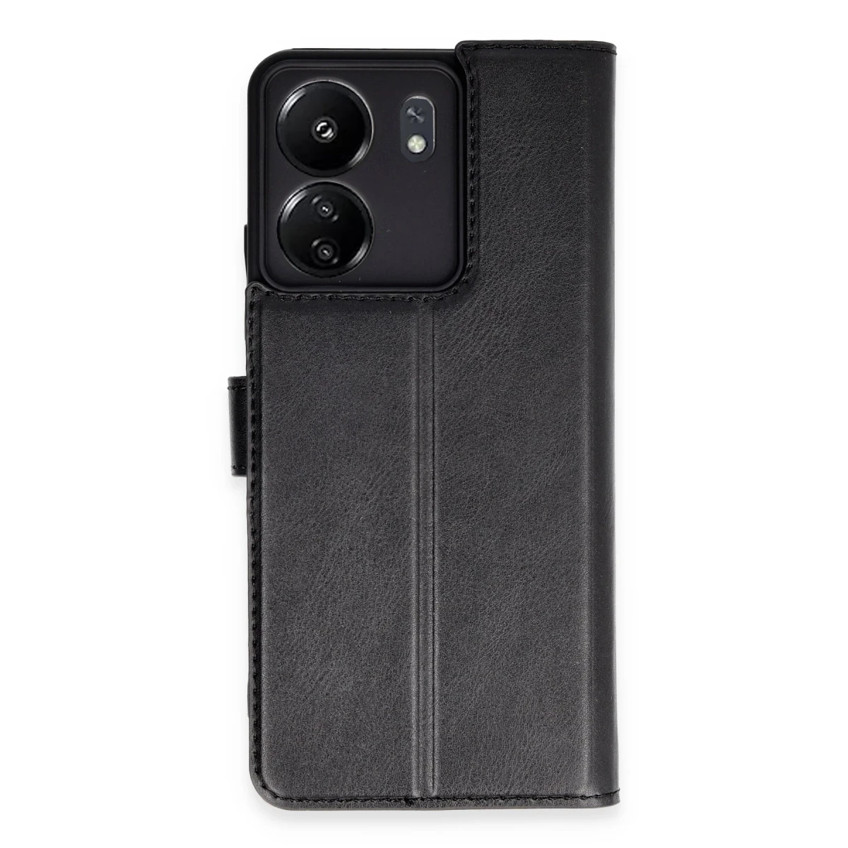 Newface Xiaomi Redmi 13C Kılıf Trend S Plus Kapaklı Kılıf - Siyah — görsel 5