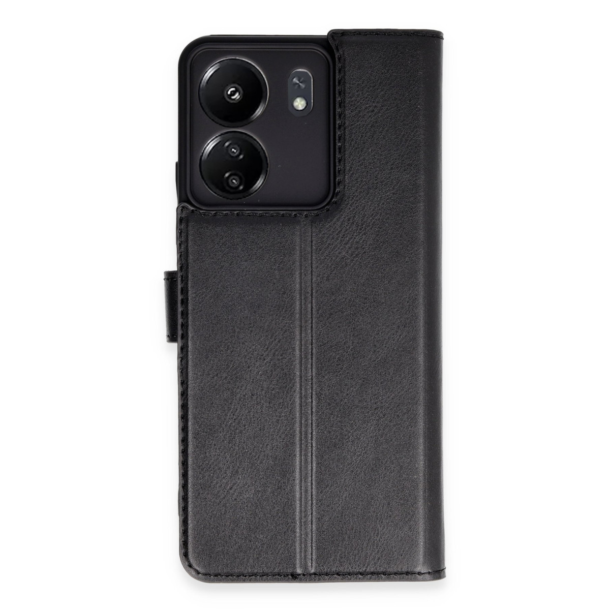 Newface Xiaomi Redmi 13C Kılıf Trend S Plus Kapaklı Kılıf - Siyah — görsel 9
