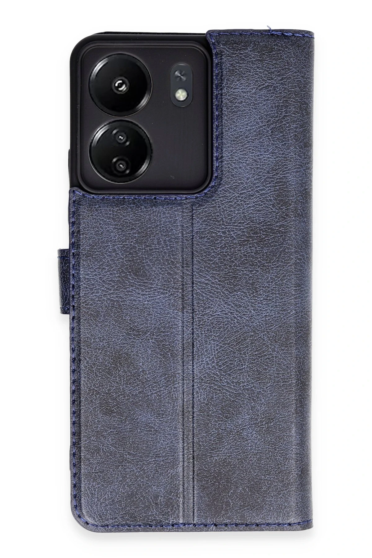 Newface Xiaomi Redmi 13C Kılıf Trend S Plus Kapaklı Kılıf - Lacivert