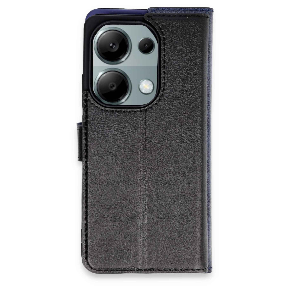 Newface Xiaomi Redmi Note 13 Pro 4G Kılıf Trend S Plus Kapaklı Kılıf - Siyah — görsel 9