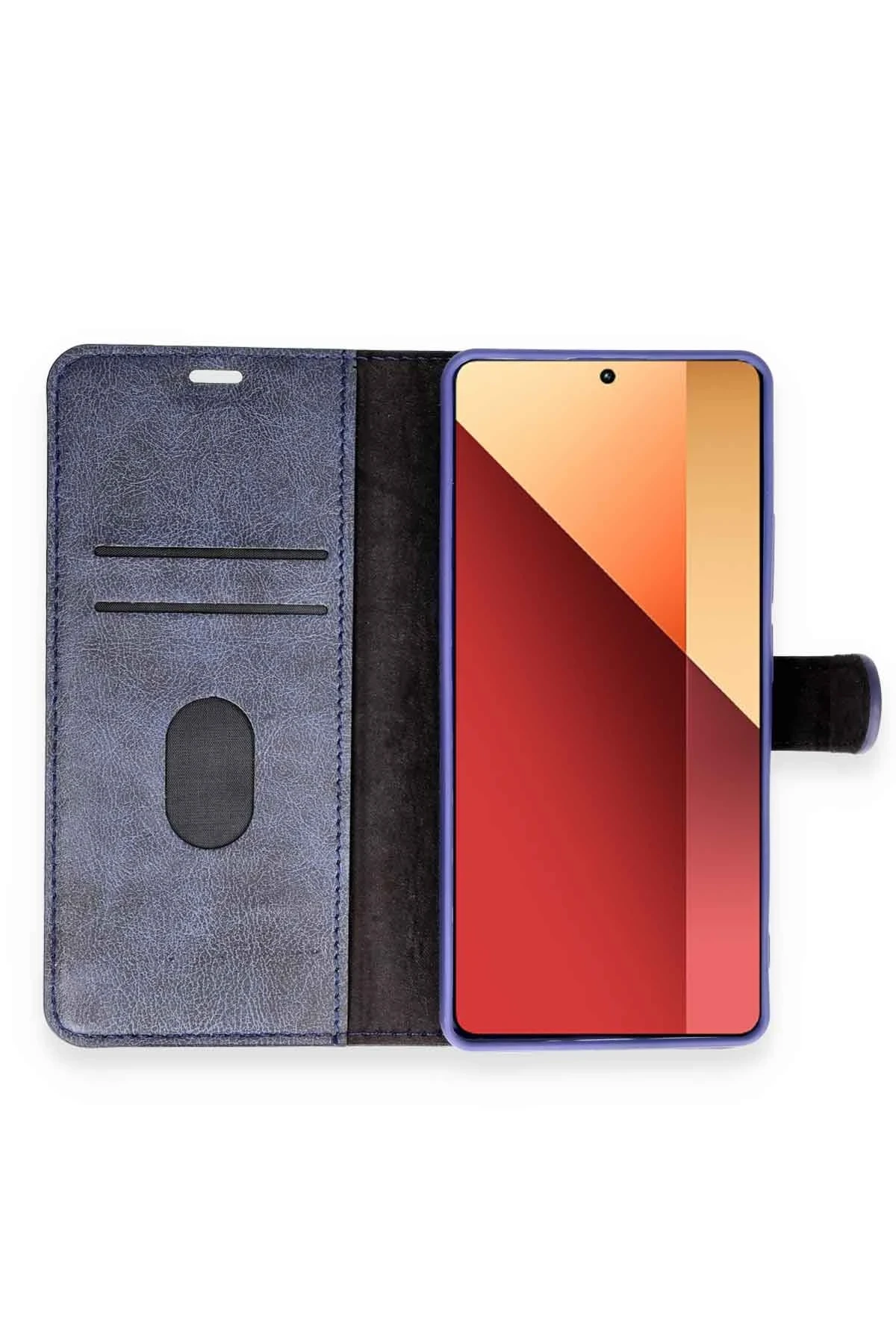 Newface Xiaomi Redmi Note 13 Pro 4G Kılıf Trend S Plus Kapaklı Kılıf - Siyah — görsel 3