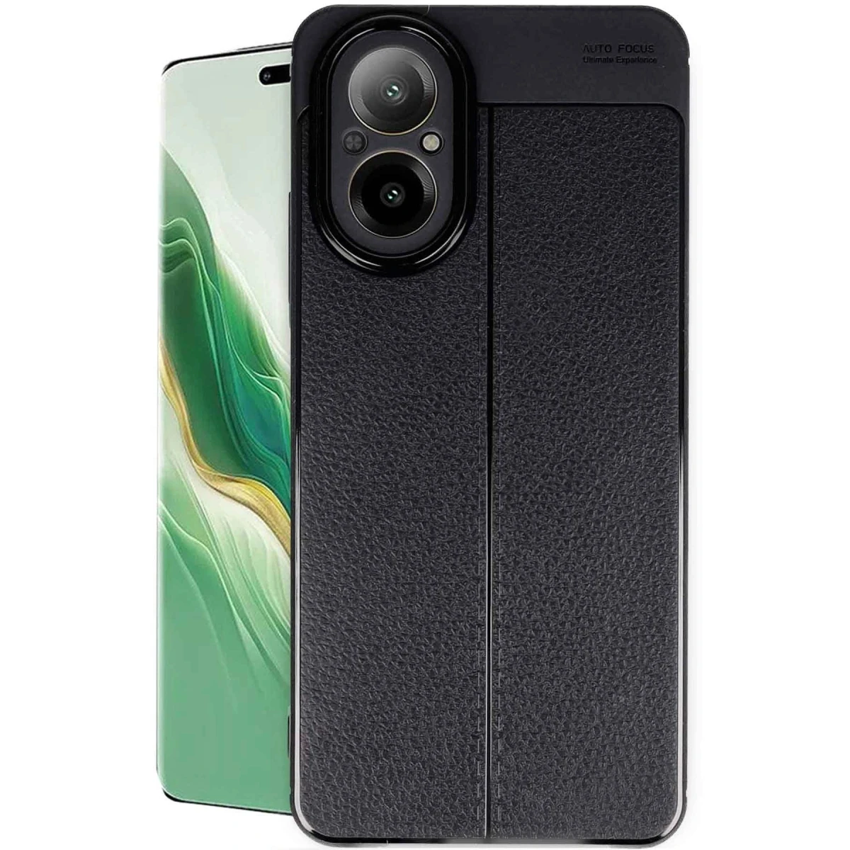 Newface Realme 12 Lite Kılıf Auto Focus Kapak - Siyah — görsel 4