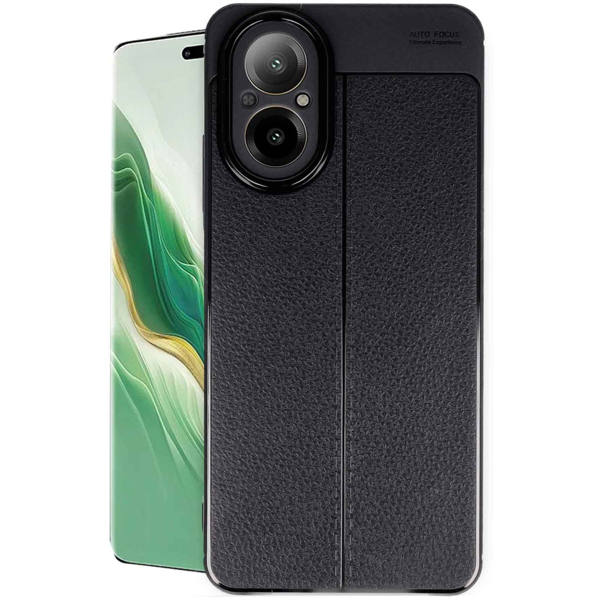 Newface Realme 12 Lite Kılıf Auto Focus Kapak - Siyah — görsel 7