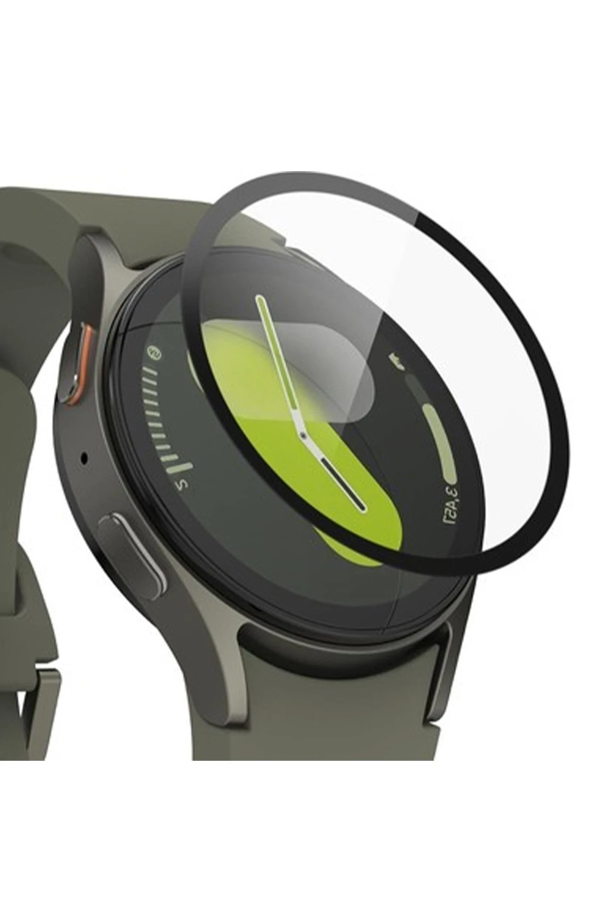 Newface Watch 7 44mm Polymer Nano Ekran Koruyucu - Şeffaf