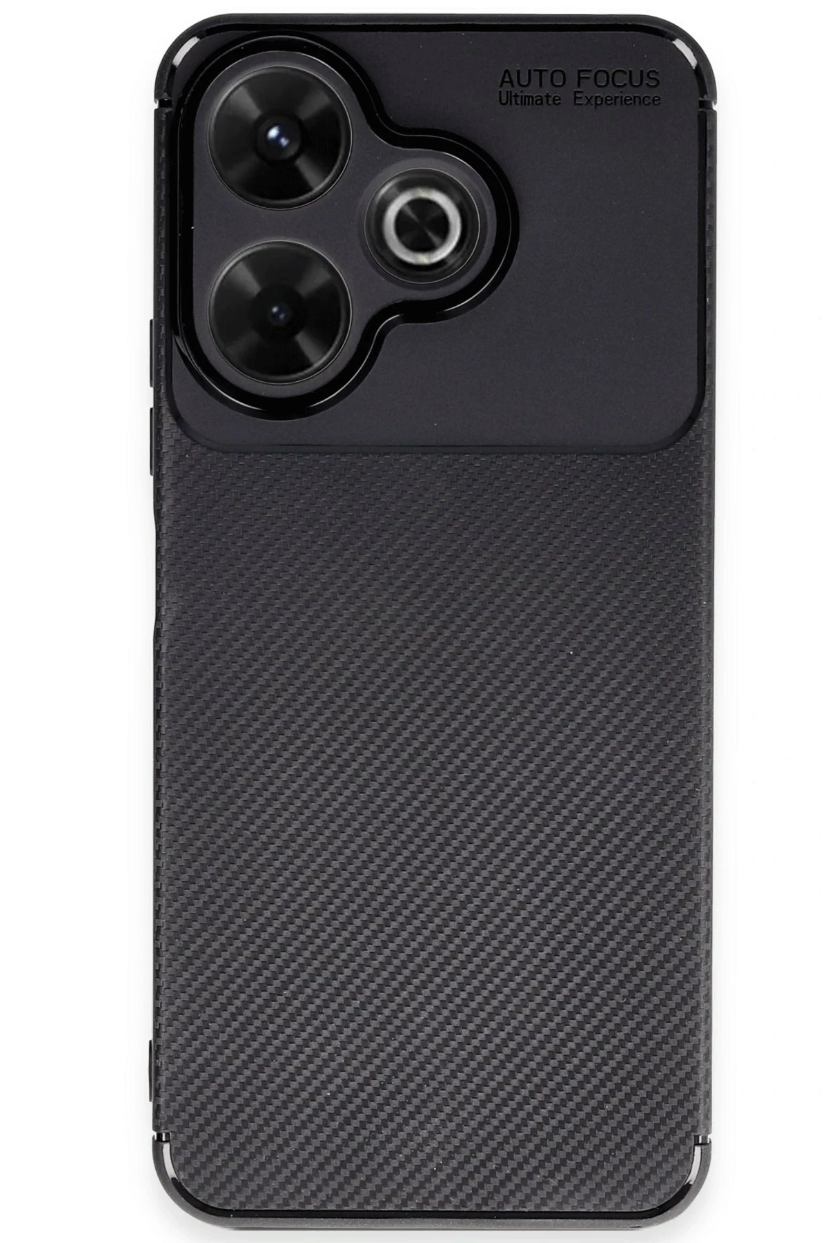 Newface Xiaomi Redmi 13 4G Kılıf Auto Focus Karbon Kapak - Siyah — görsel 4