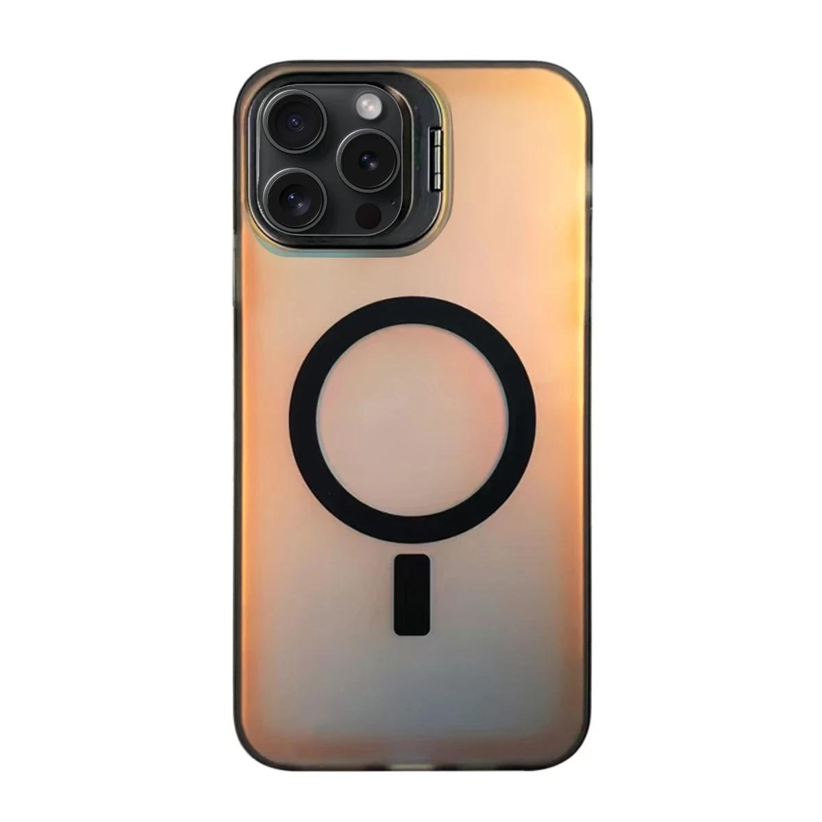 Newface Apple iPhone 16 Pro Max Primera Magsafe Standlı Kapak - Siyah — görsel 4