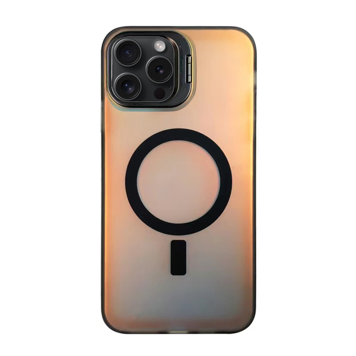 Newface Apple iPhone 16 Pro Max Primera Magsafe Standlı Kapak - Siyah — görsel 7