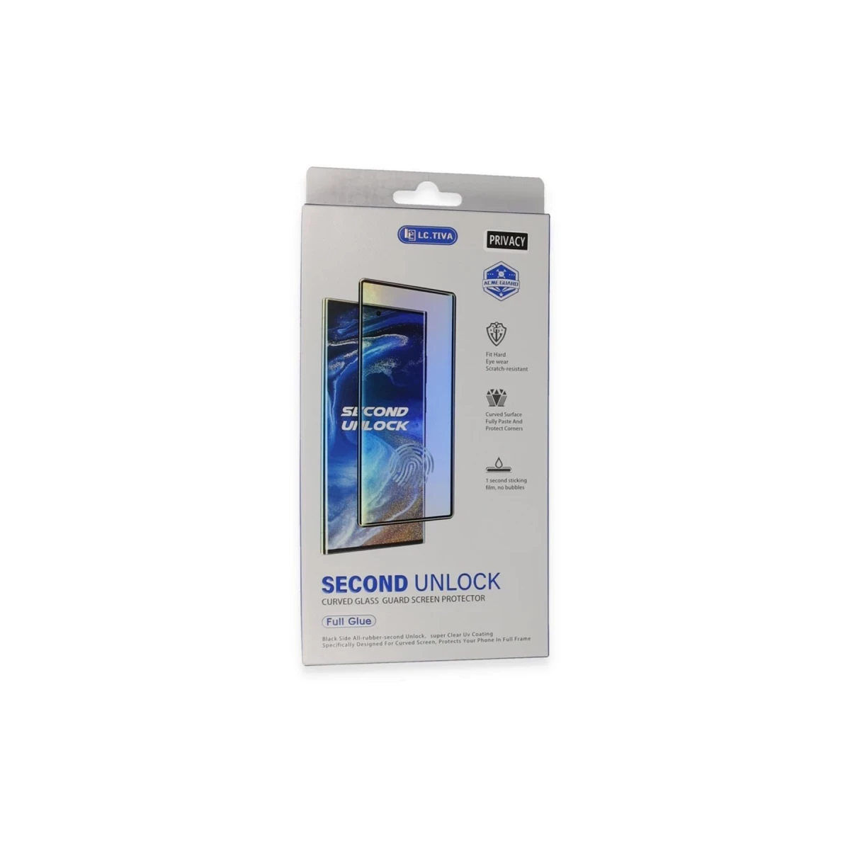 Newface Samsung Galaxy S24 Ultra Durable Full Glue Curved Hayalet Cam — görsel 3