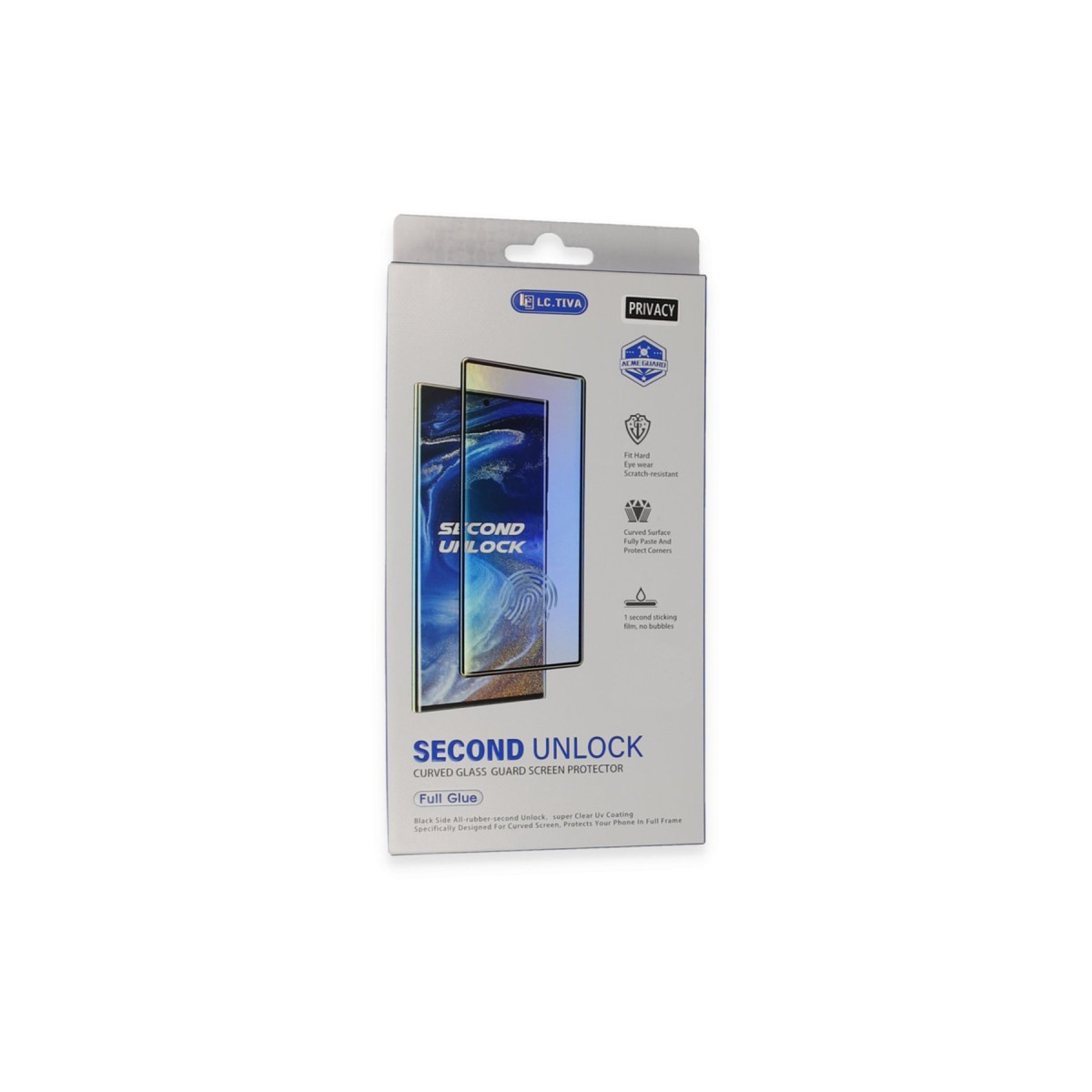 Newface Samsung Galaxy S24 Ultra Durable Full Glue Curved Hayalet Cam — görsel 5