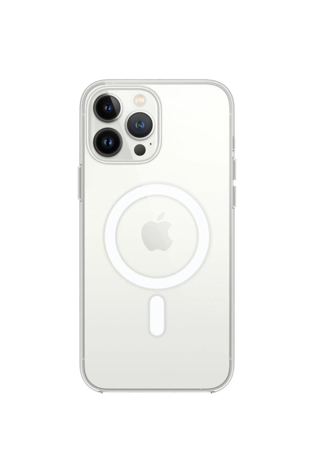 Newface Apple iPhone 12 Pro Kılıf Pc Real Magsafe Kapak - Şeffaf