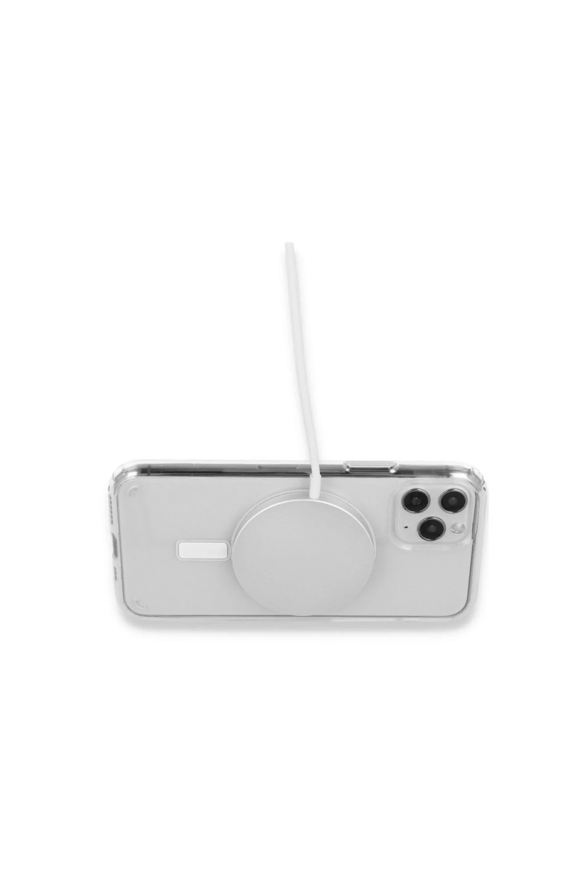 Newface Apple iPhone 12 Pro Kılıf Pc Real Magsafe Kapak - Şeffaf — görsel 3