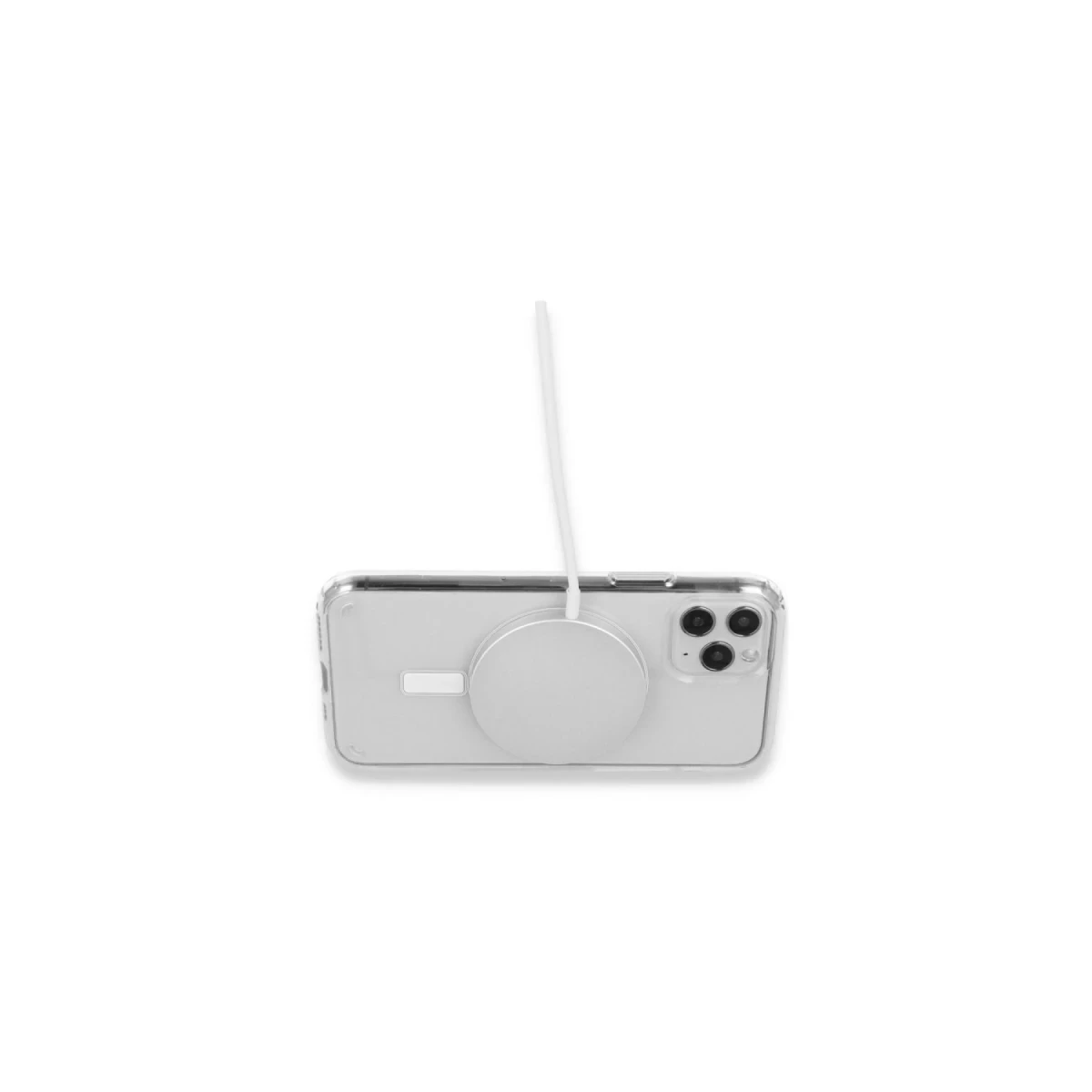 Newface Apple iPhone 12 Pro Kılıf Pc Real Magsafe Kapak - Şeffaf — görsel 6