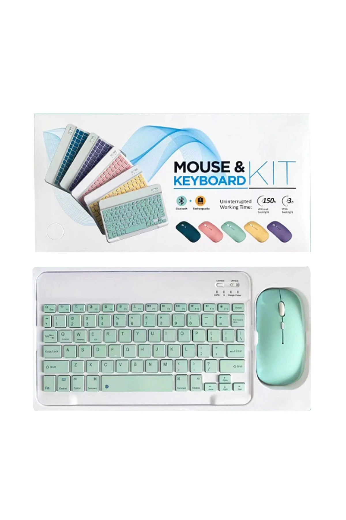 Newface KYB71 Kablosuz Klavye Mouse Set - Siyah — görsel 5