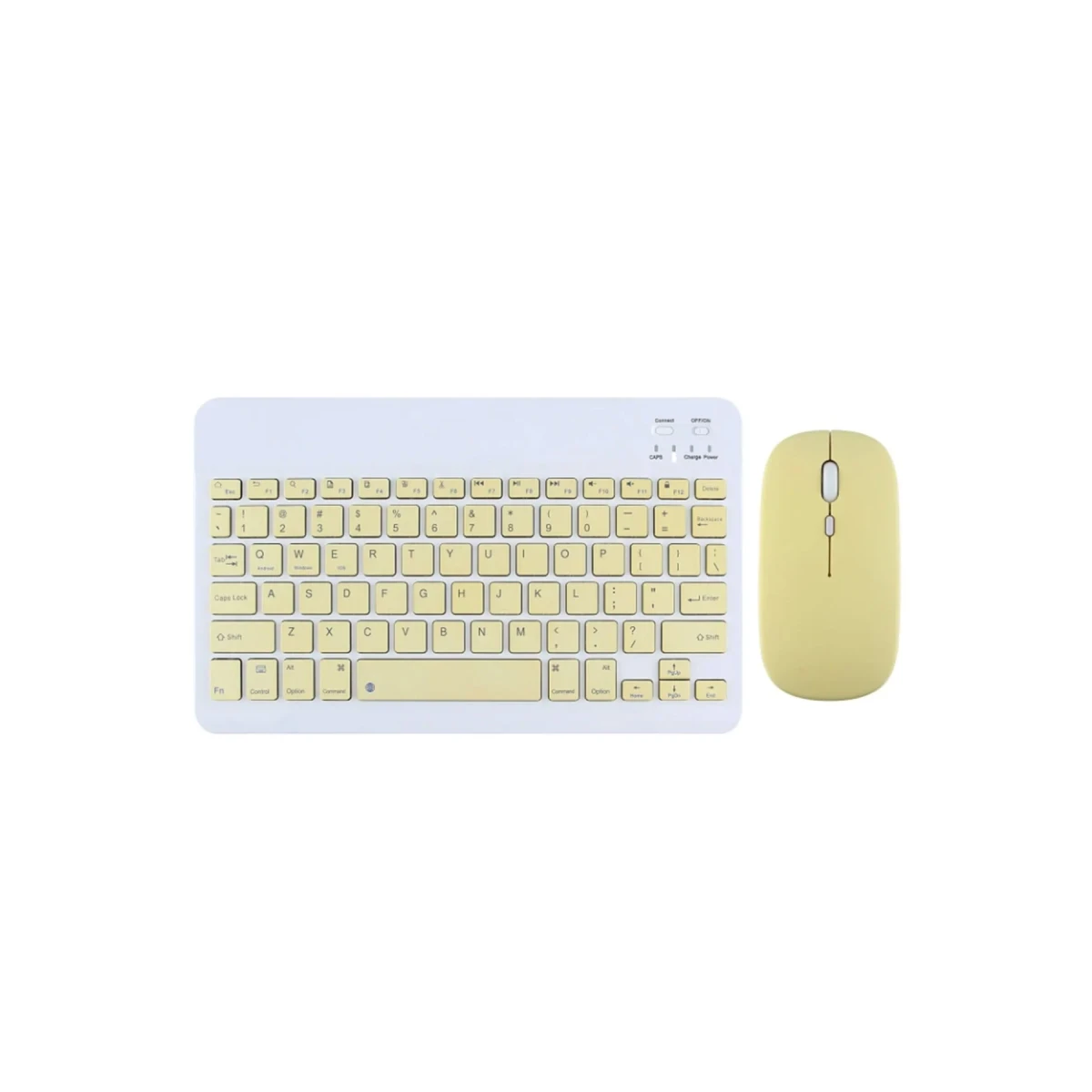 Newface KYB71 Kablosuz Türkçe Q Klavye Mouse Set - Sarı