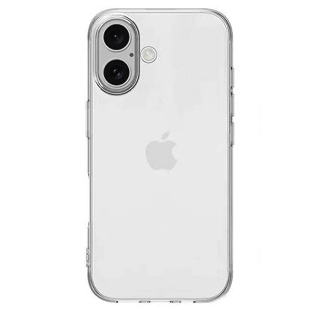 Newface Apple iPhone 16 Kılıf Lüx Şeffaf Silikon — görsel 6