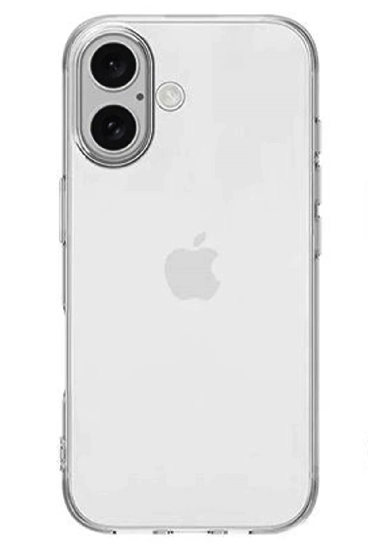 Newface iPhone 16 Plus Kılıf Lüx Şeffaf Silikon
