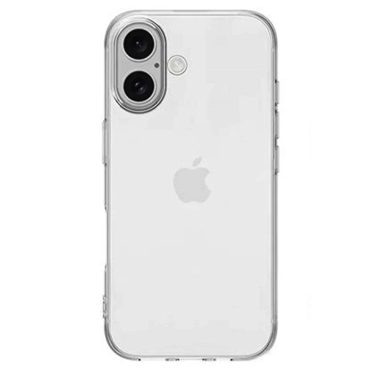 Newface Apple iPhone 16 Plus Kılıf Lüx Şeffaf Silikon — görsel 4