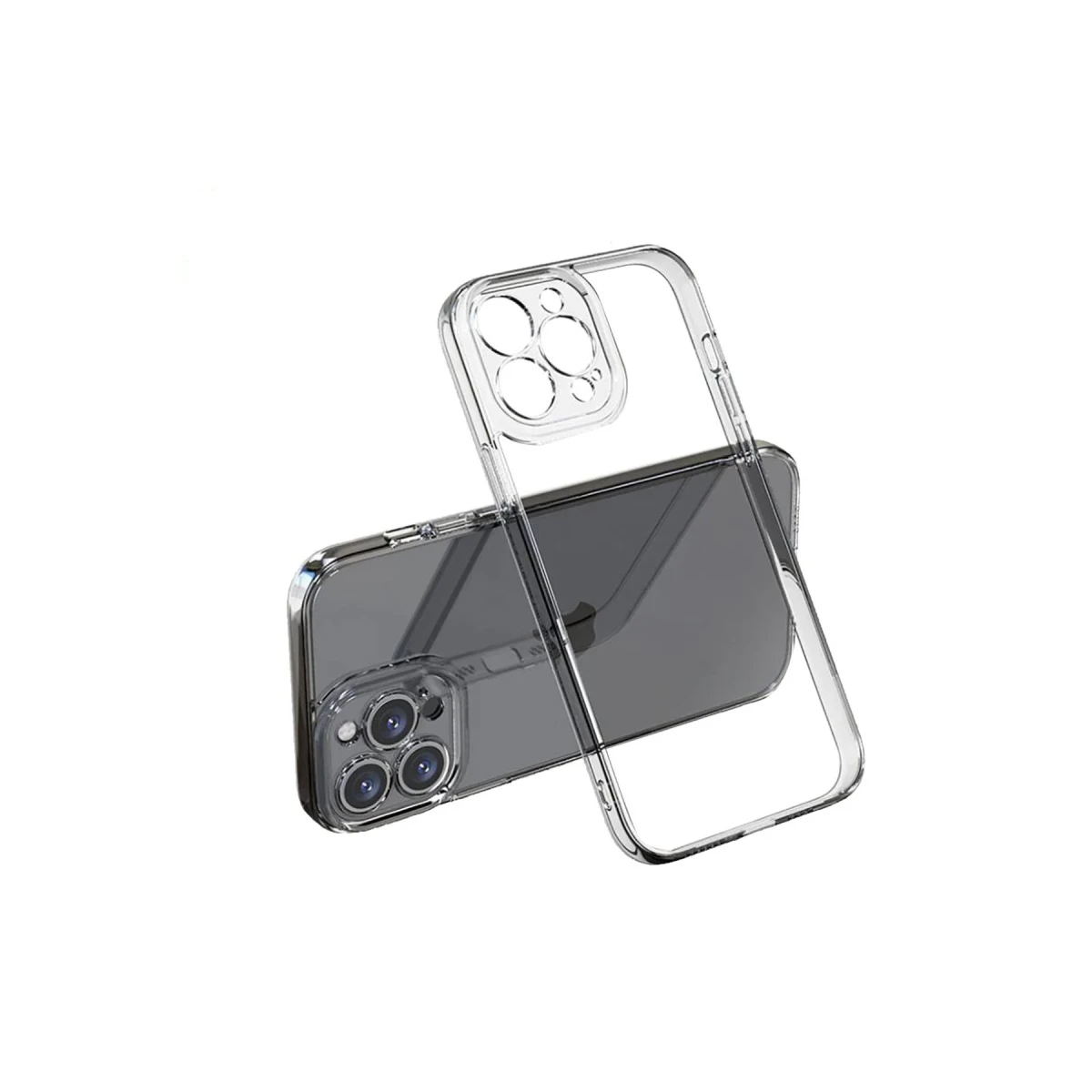 Newface Apple iPhone 16 Pro Max Kılıf Lüx Şeffaf Silikon — görsel 5