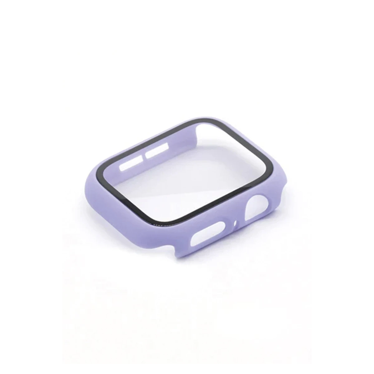 Newface Apple Watch 45mm Camlı Kasa Ekran Koruyucu - Lila — görsel 2