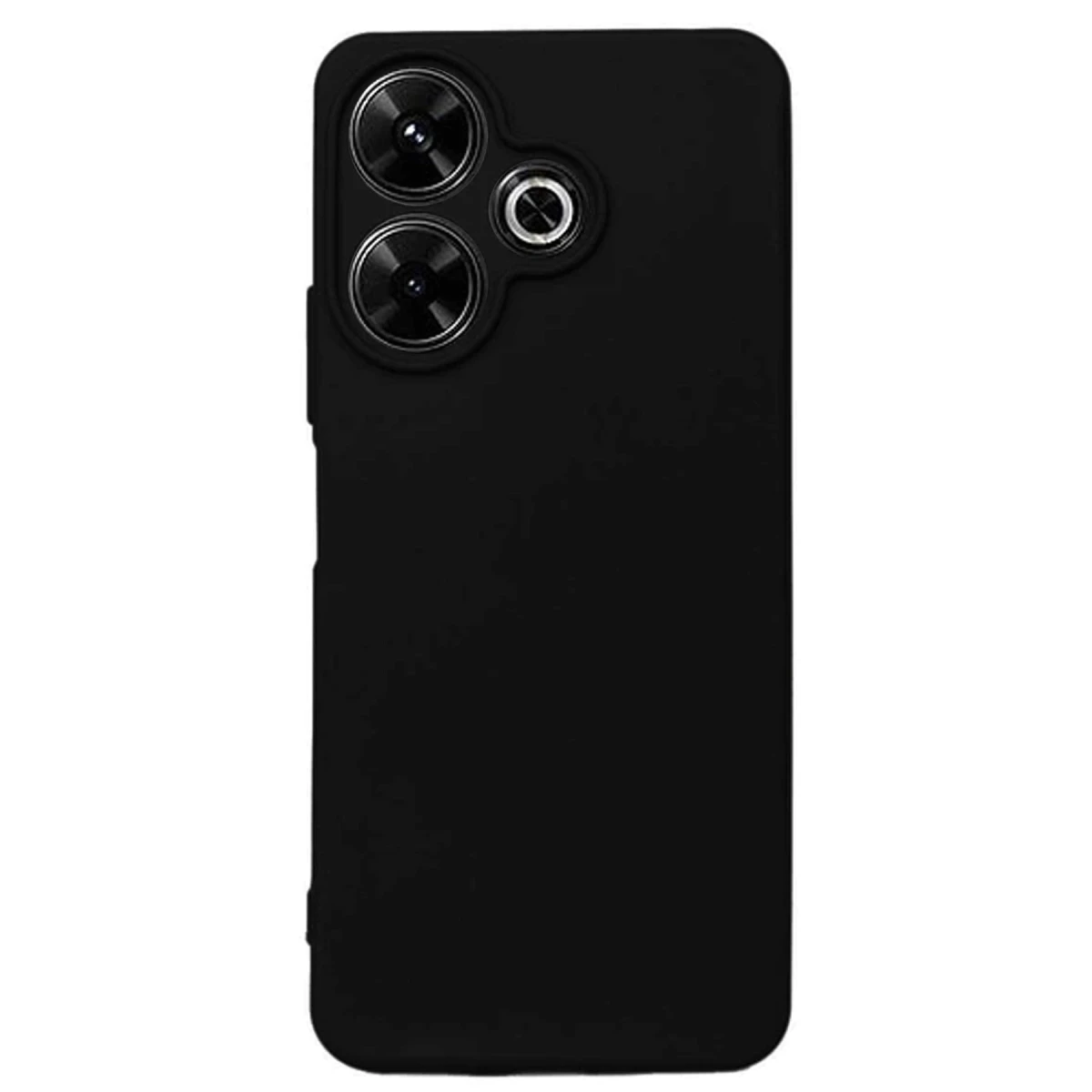 Newface Xiaomi Redmi 13 4G Kılıf First Silikon - Siyah — görsel 3