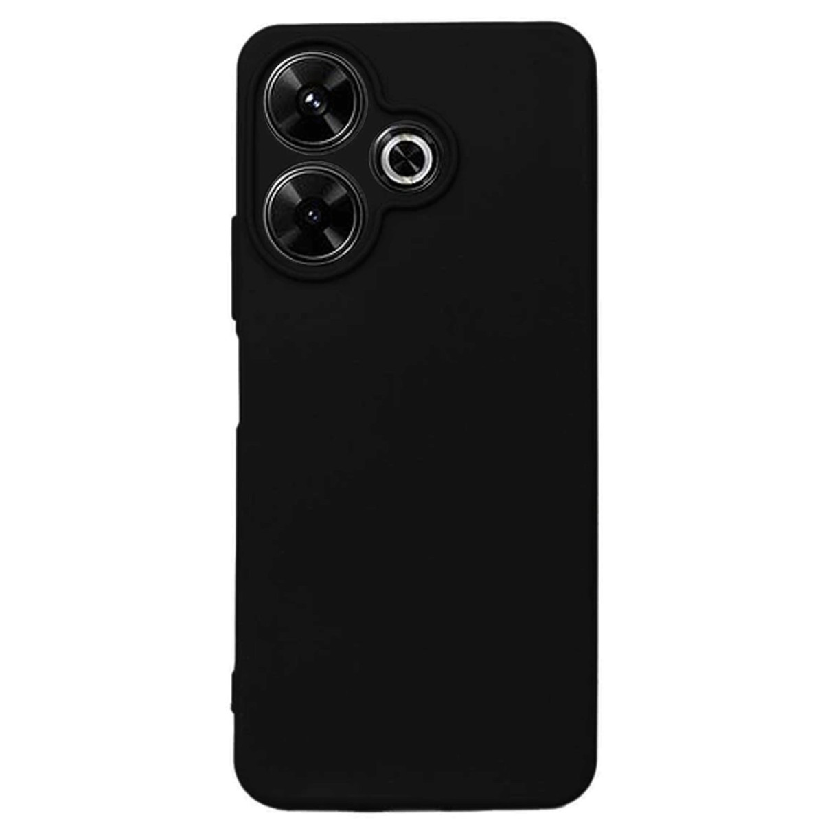 Newface Xiaomi Redmi 13 4G Kılıf First Silikon - Siyah — görsel 5