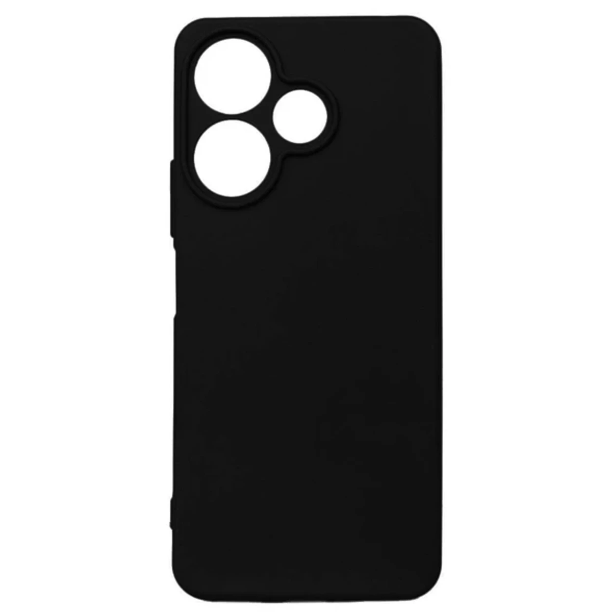 Newface Xiaomi Redmi 13 4G Kılıf First Silikon - Siyah — görsel 4
