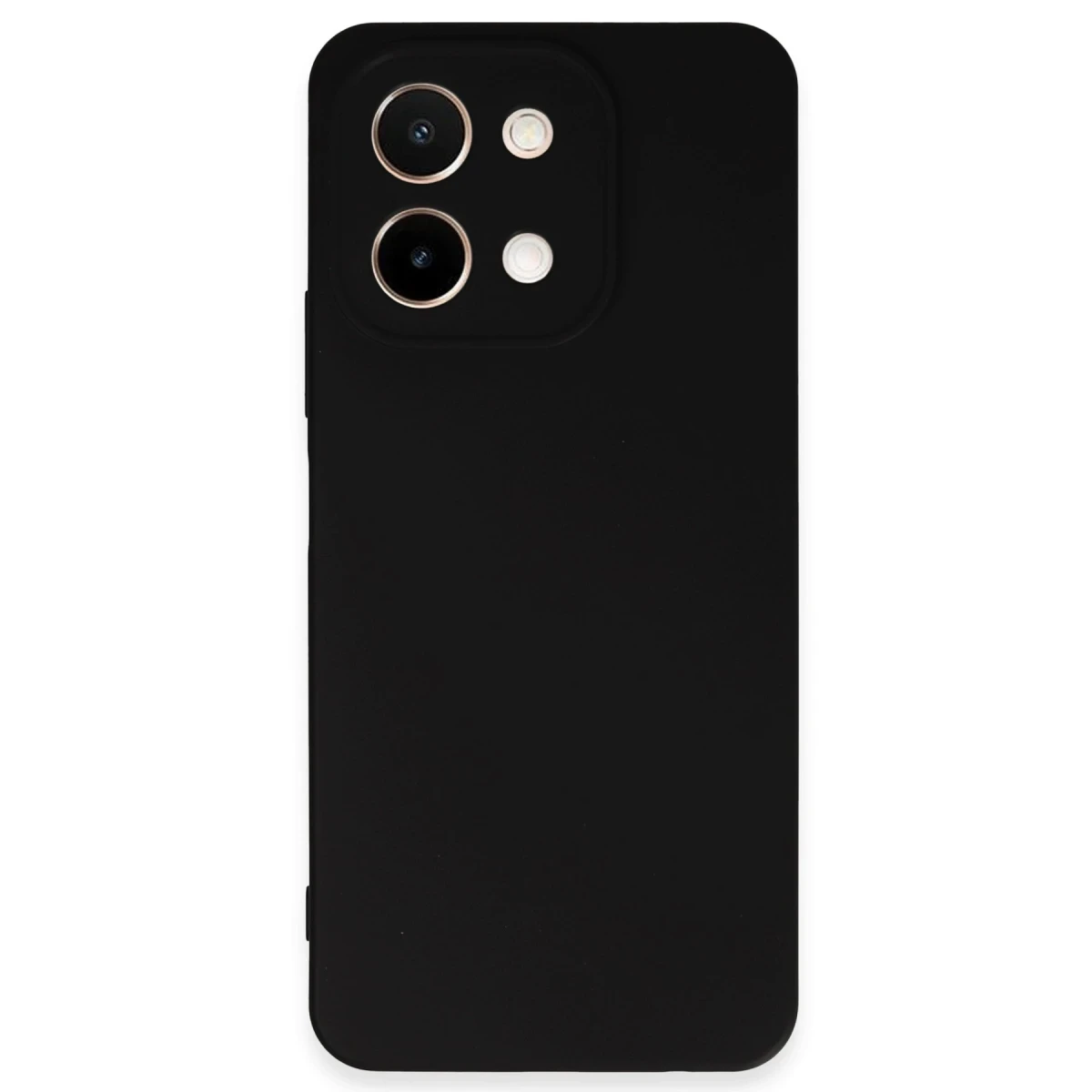 Newface Vivo Y28 Kılıf First Silikon - Siyah — görsel 3