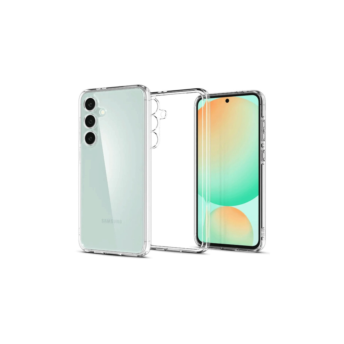 Newface Samsung Galaxy S24 FE Kılıf Lüx Şeffaf Silikon — görsel 3