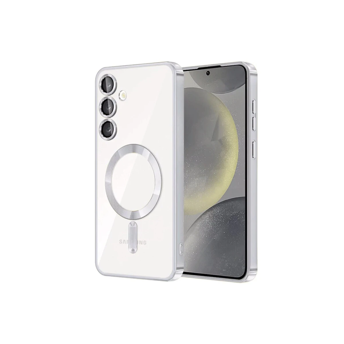 Newface Samsung Galaxy S23 Kılıf Kross Magneticsafe Kapak - Titan Gri — görsel 2