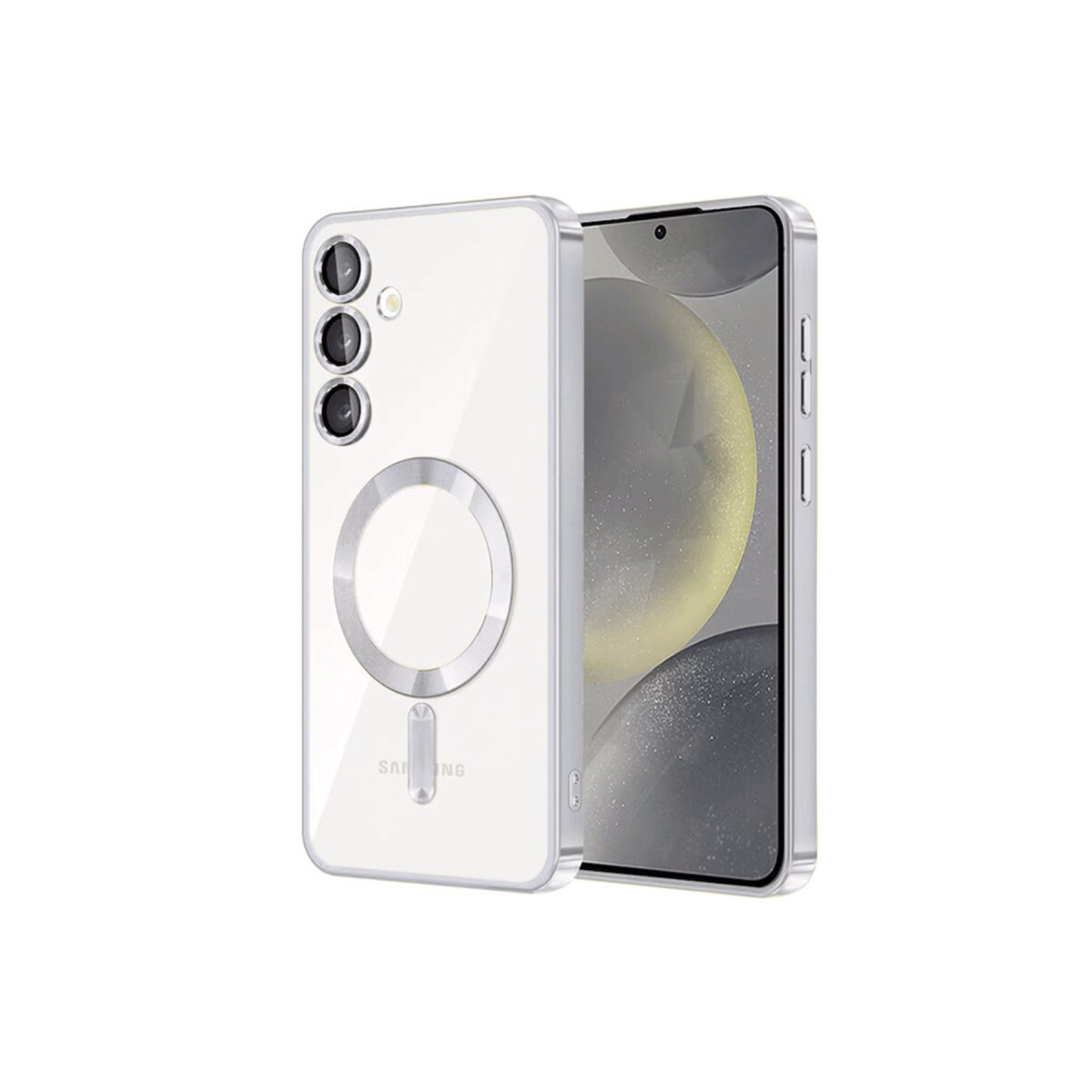Newface Samsung Galaxy S23 Kılıf Kross Magneticsafe Kapak - Titan Gri — görsel 3