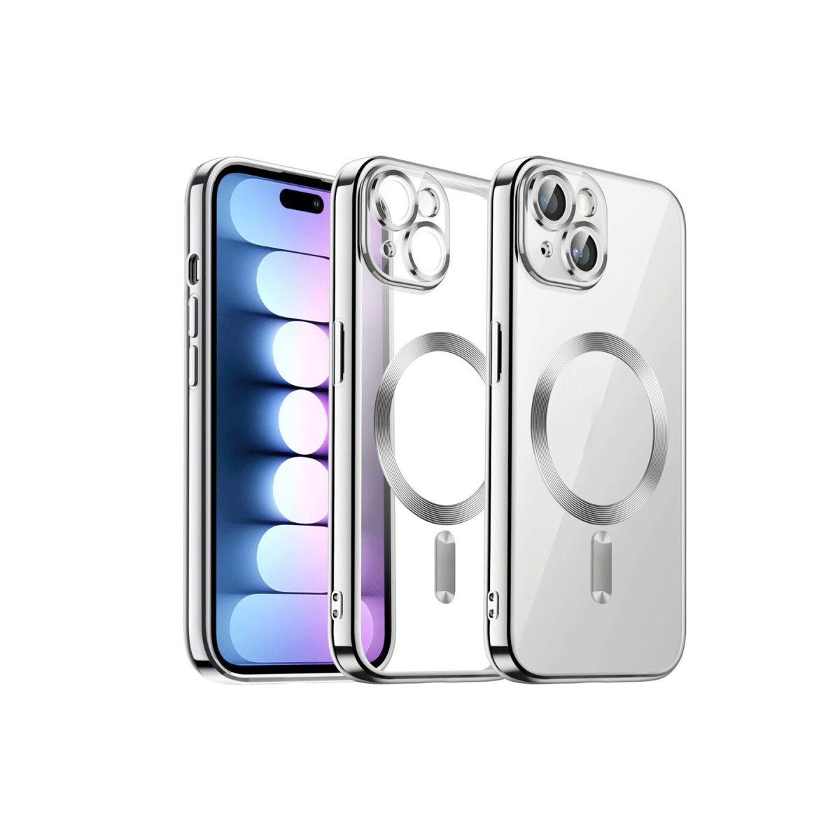 Newface Apple iPhone 13 Kılıf Kross Magneticsafe Kapak - Titan Gri — görsel 3