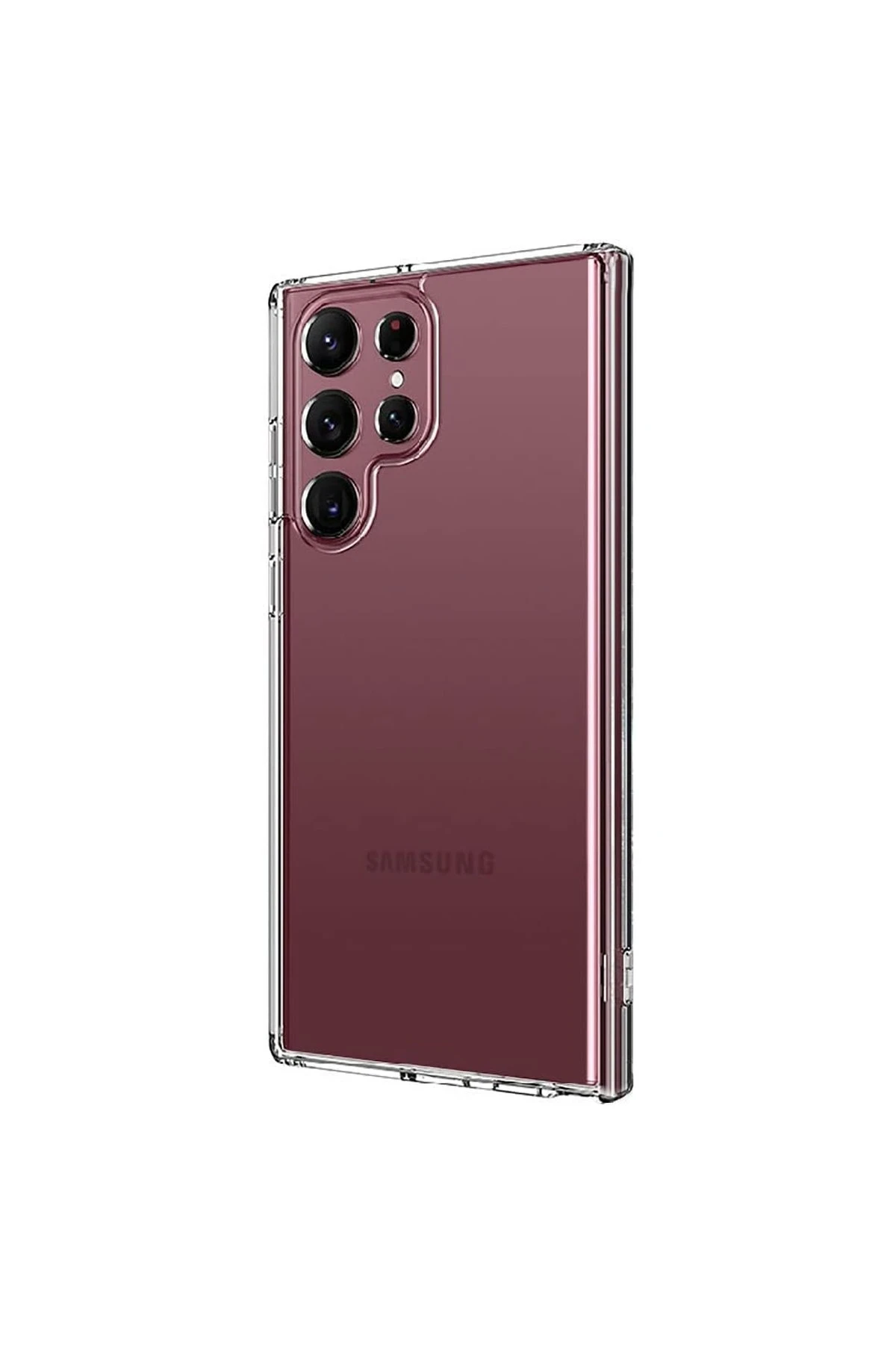 Newface Samsung Galaxy S23 Ultra Kılıf Pc Sert Şeffaf Kapak - Şeffaf — görsel 2