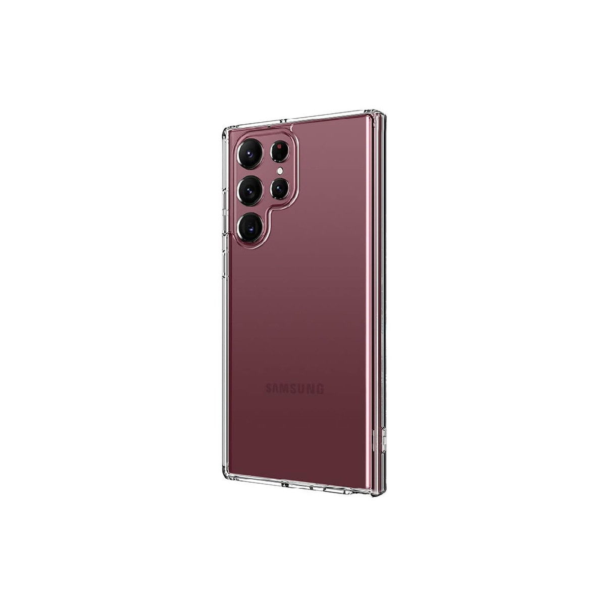 Newface Samsung Galaxy S23 Ultra Kılıf Pc Sert Şeffaf Kapak - Şeffaf — görsel 6