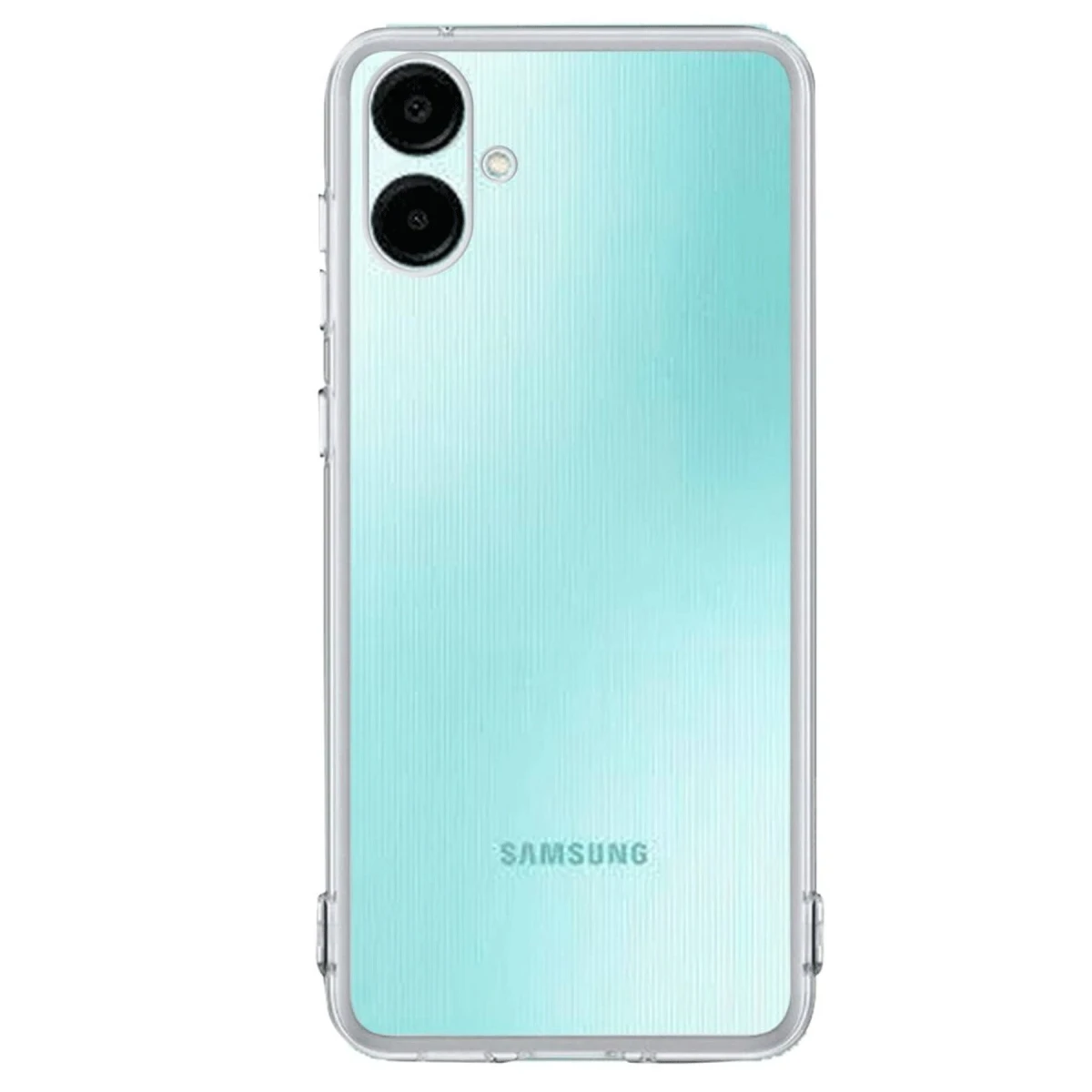 Newface Samsung Galaxy A06 Kılıf Lüx Şeffaf Silikon — görsel 2