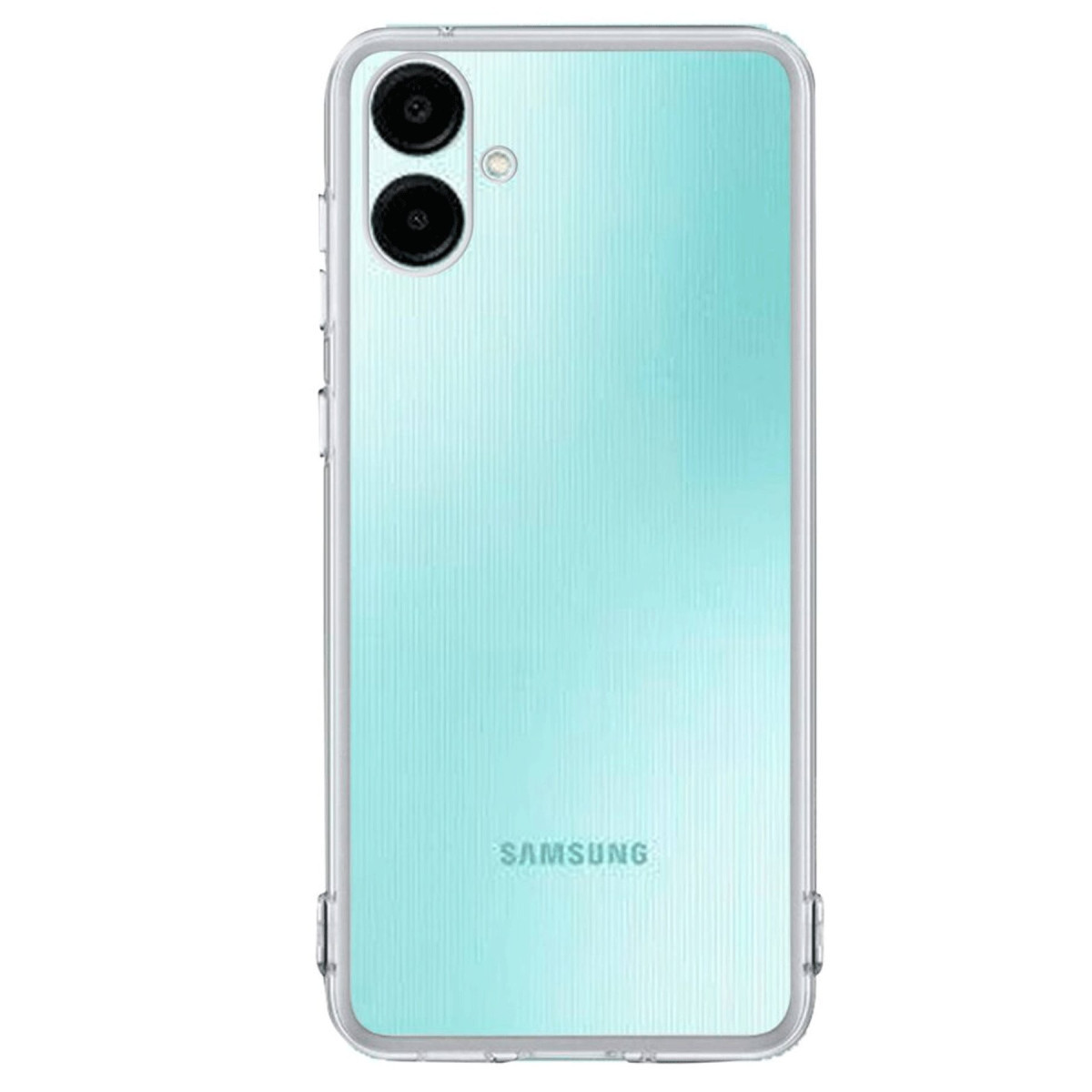Newface Samsung Galaxy A06 Kılıf Lüx Şeffaf Silikon — görsel 3