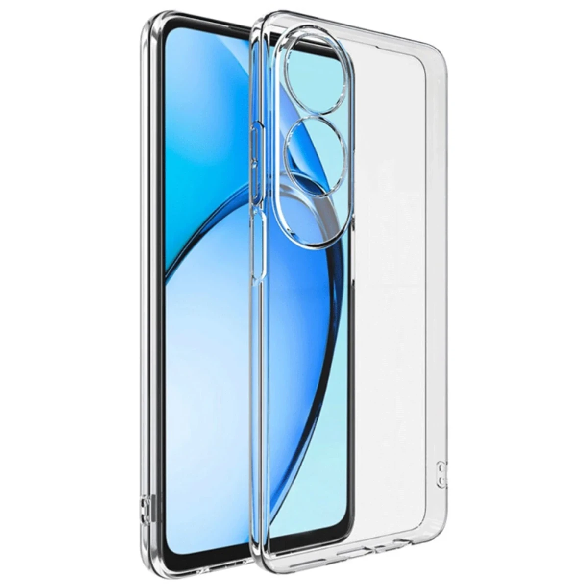 Newface Oppo A60 Kılıf Lüx Şeffaf Silikon — görsel 2