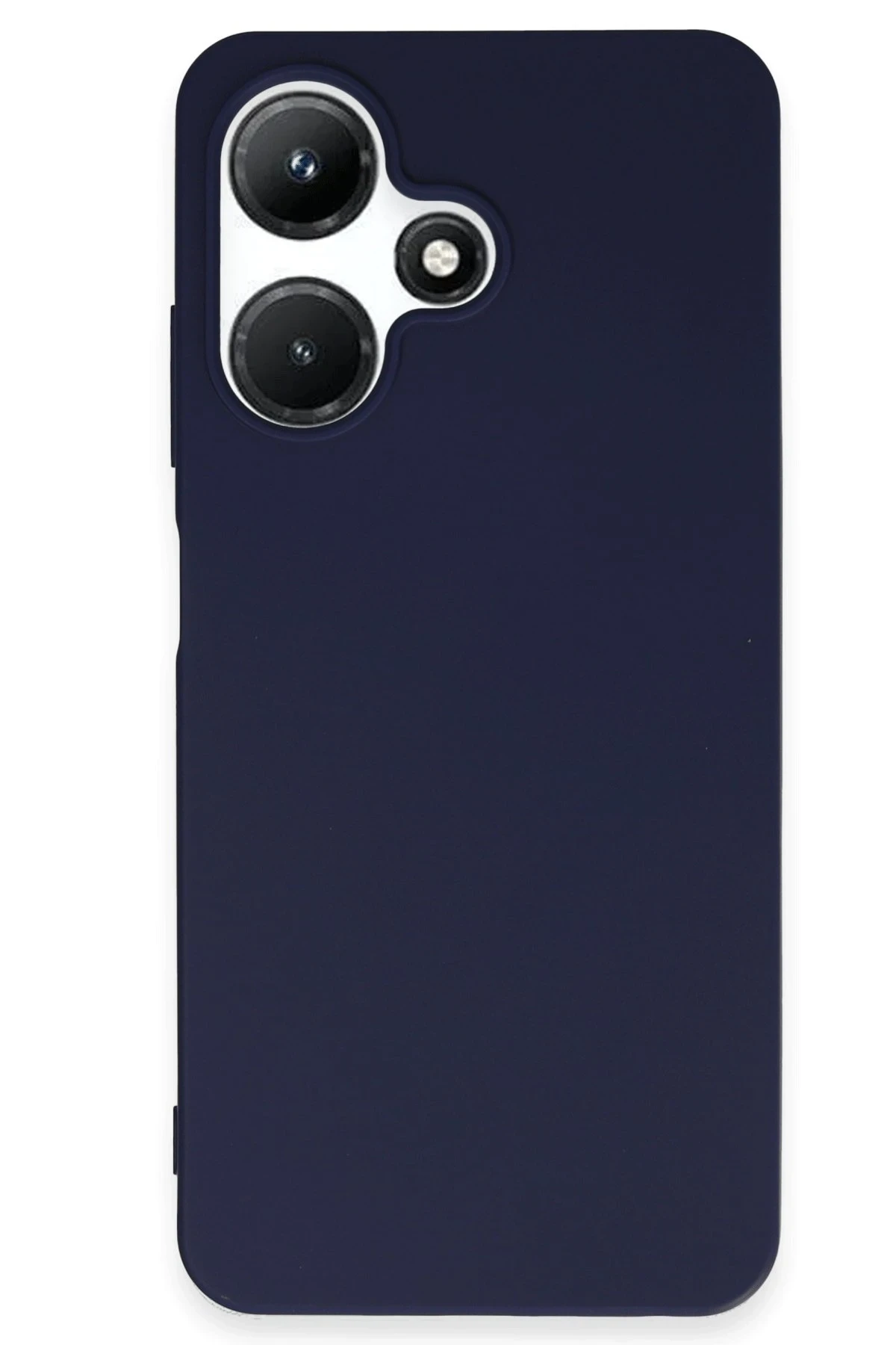 Newface İnfinix Hot 30i Kılıf First Silikon - Lacivert