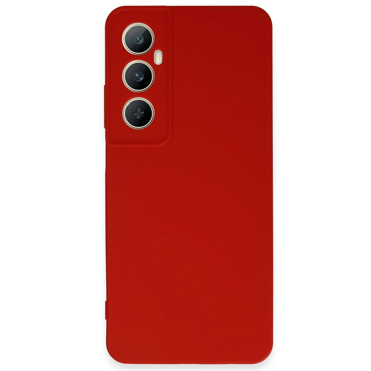 Newface Realme C65 Kılıf First Silikon - Kırmızı — görsel 3