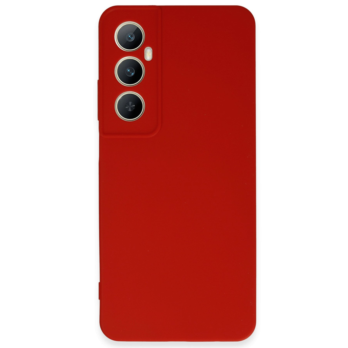 Newface Realme C65 Kılıf First Silikon - Kırmızı — görsel 5