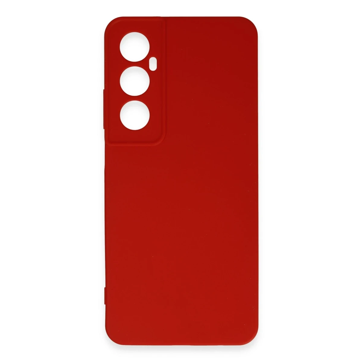 Newface Realme C65 Kılıf First Silikon - Kırmızı — görsel 4