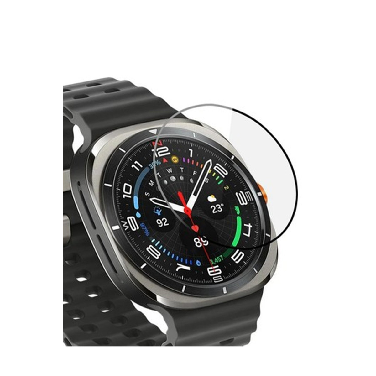 Newface Samsung Galaxy Watch Ultra 47mm Polymer Nano Ekran Koruyucu - Şeffaf — görsel 5