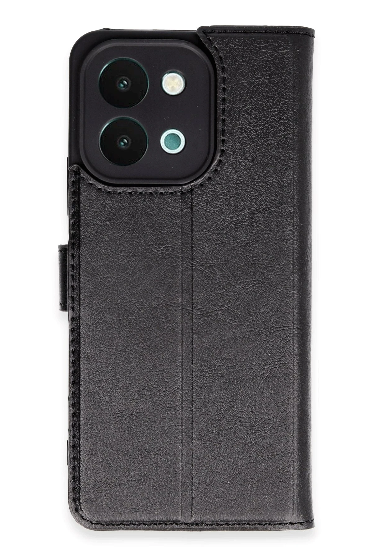 Newface Vivo Y28 Kılıf Trend S Plus Kapaklı Kılıf - Siyah