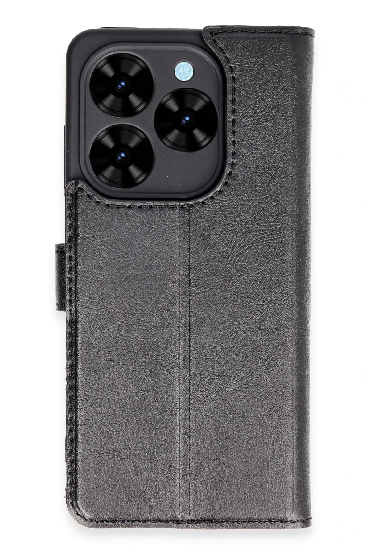 Newface Tecno Spark Go 2024 Kılıf Trend S Plus Kapaklı Kılıf - Siyah