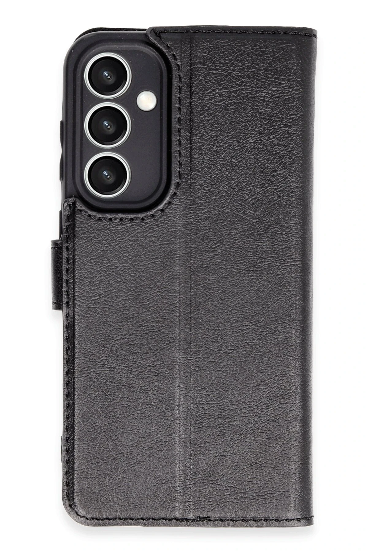 Newface Samsung Galaxy S23 FE Kılıf Trend S Plus Kapaklı Kılıf - Siyah