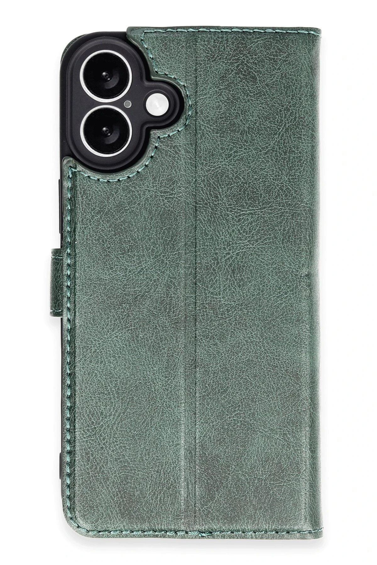 Newface iPhone 16 Plus Kılıf Trend S Plus Kapaklı Kılıf - Yeşil