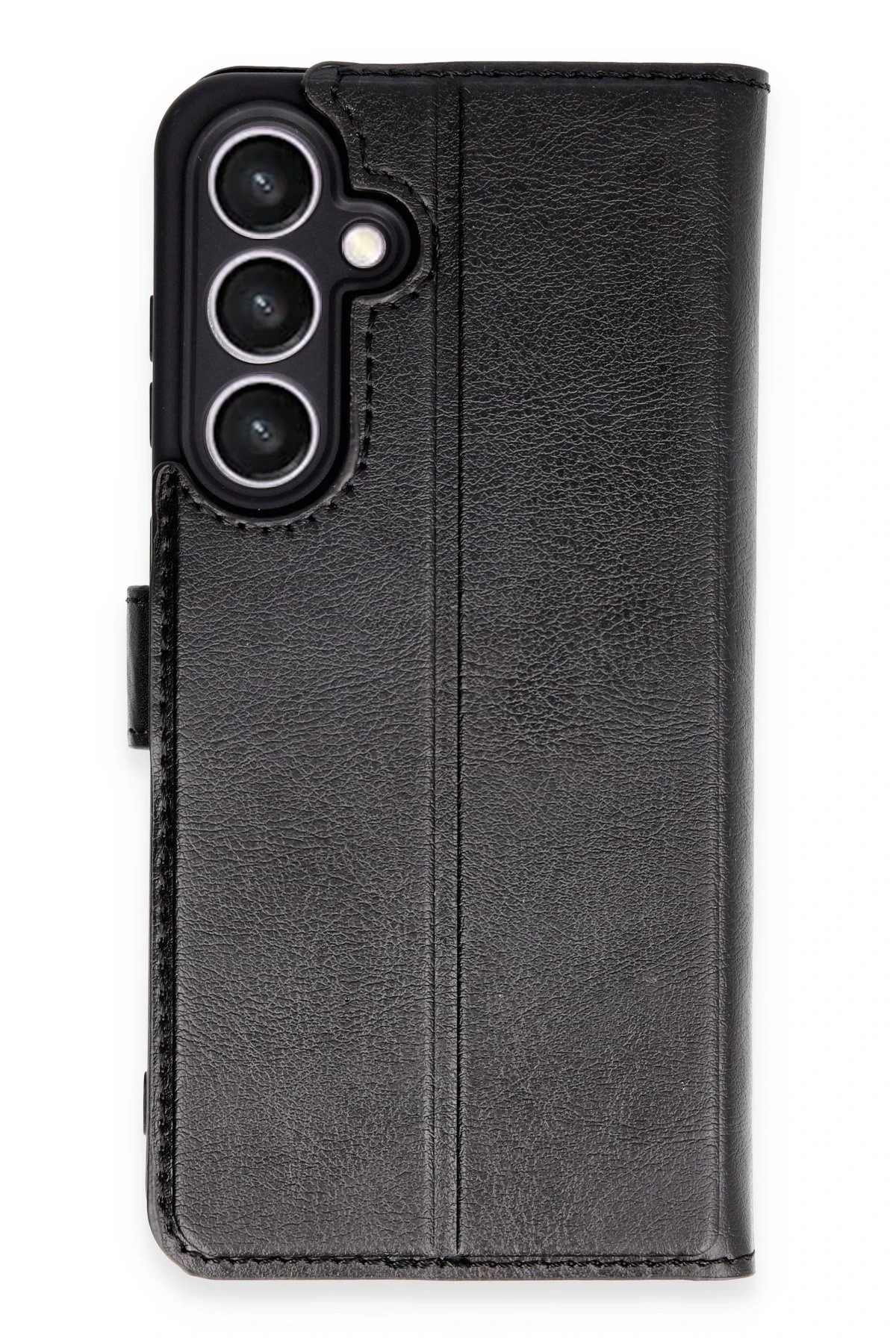 Newface Samsung Galaxy S24 FE Kılıf Trend S Plus Kapaklı Kılıf - Siyah