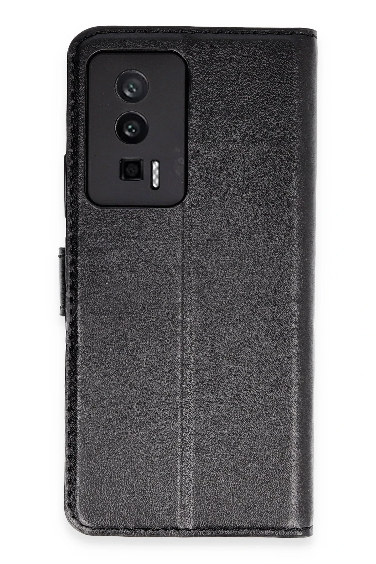 Newface Xiaomi Poco F5 Pro Kılıf Trend S Plus Kapaklı Kılıf - Siyah
