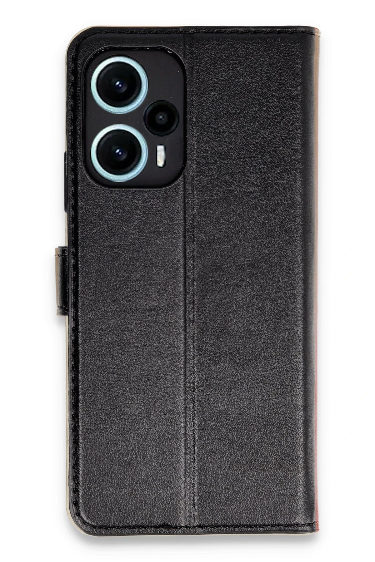 Newface Xiaomi Poco F5 Kılıf Trend S Plus Kapaklı Kılıf - Siyah
