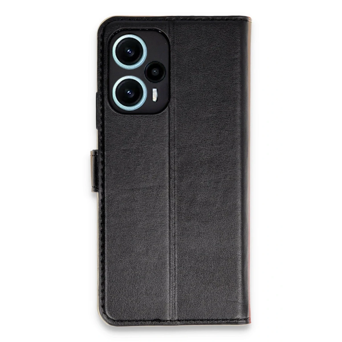 Newface Xiaomi Poco F5 Kılıf Trend S Plus Kapaklı Kılıf - Siyah — görsel 5